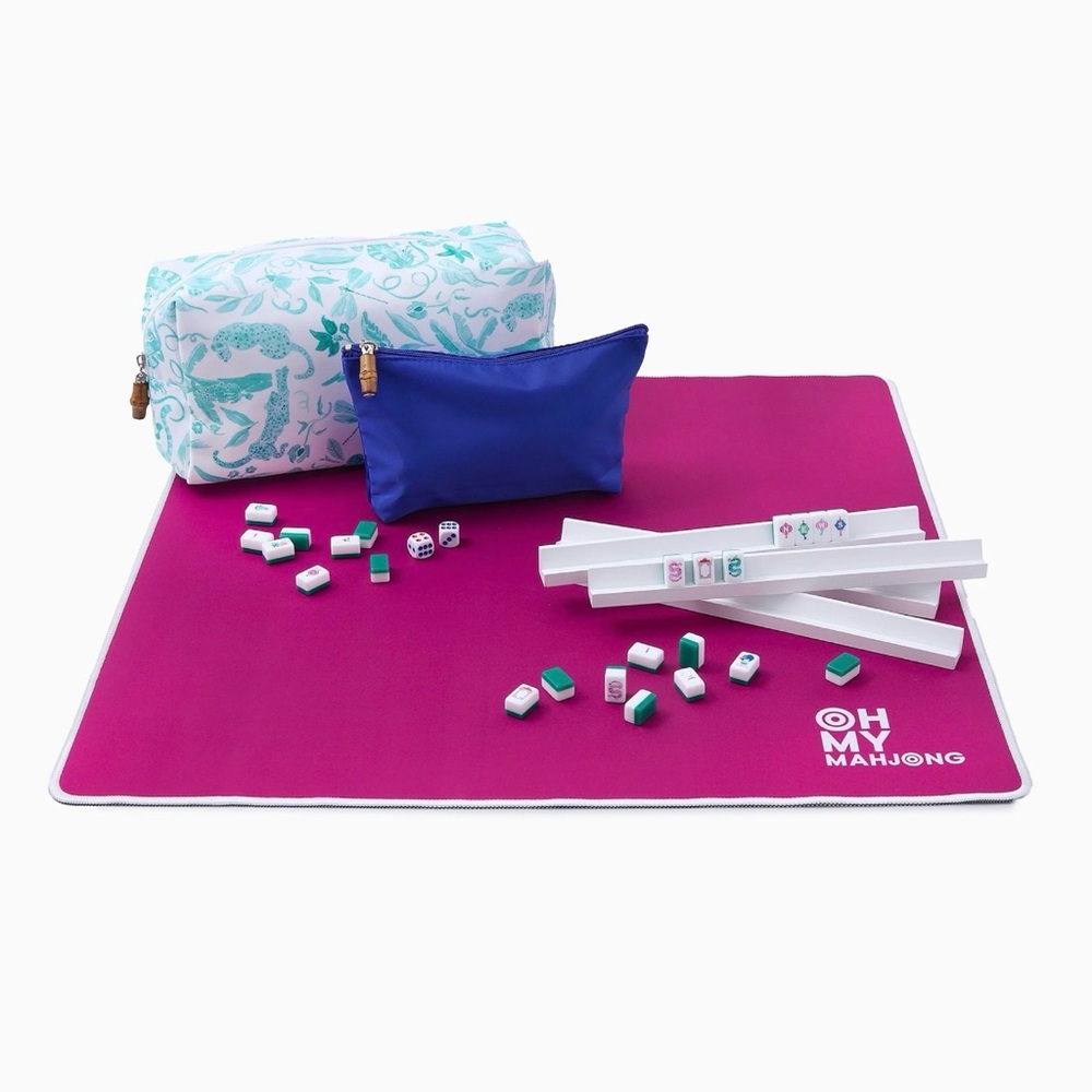Oh My Mahjong Palm Beach Mahjong Travel Set - Used - Picture 12 of 15